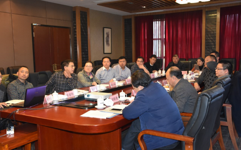 瀘州市納溪區(qū)考察組一行蒞臨川威調研裝配式建筑(圖1)