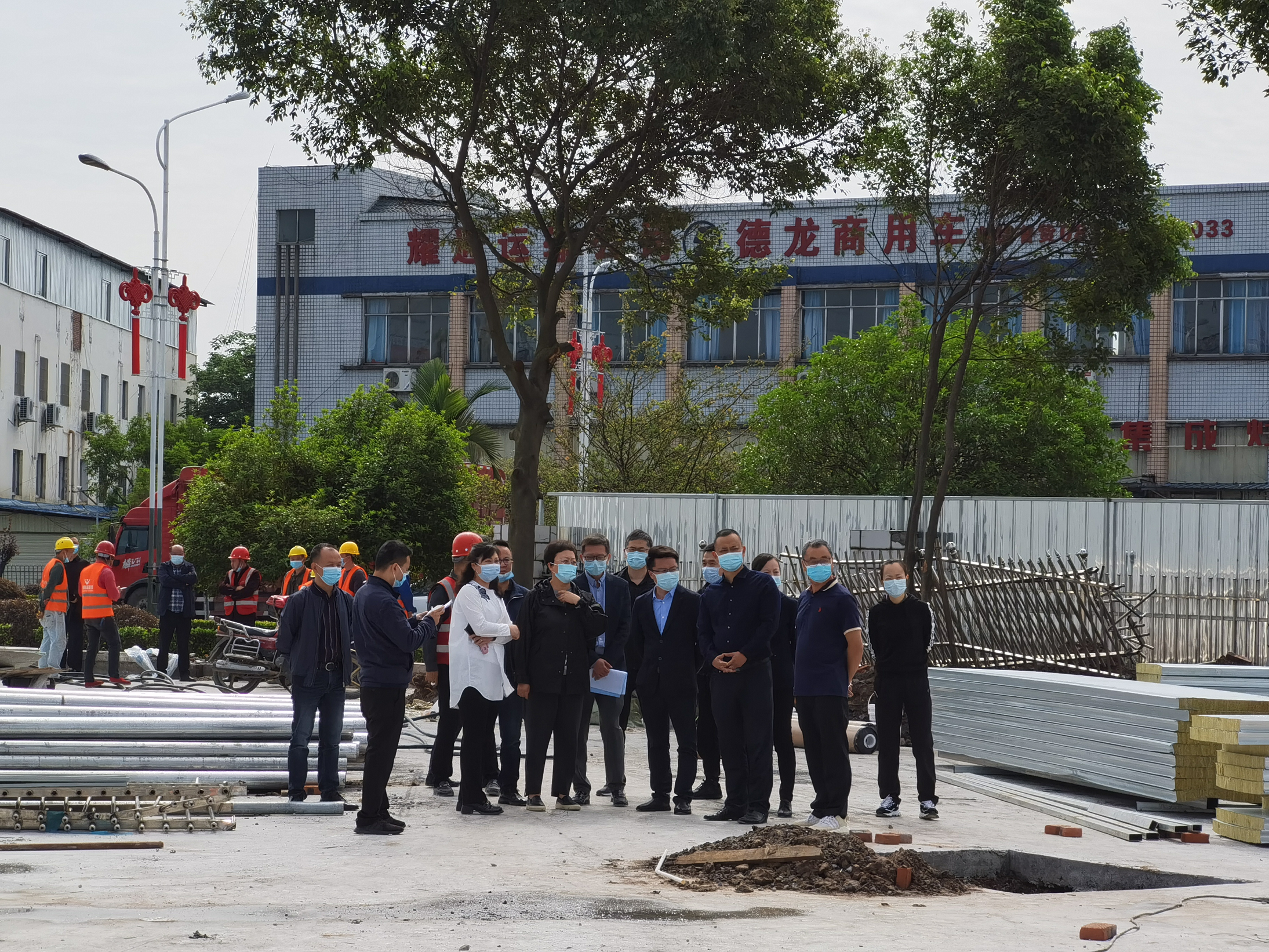 “很好，大家辛苦了” ——內(nèi)江市委書記鄭莉調(diào)研隆昌方艙醫(yī)院
