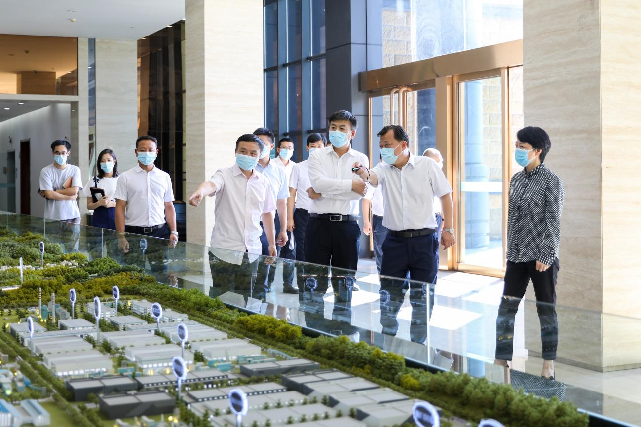 省委常委、組織部部長于立軍一行到川威連界基地調(diào)研