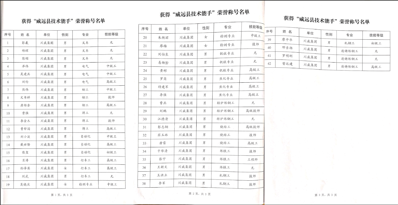 【專題】聚焦人才引領(lǐng) 創(chuàng)新驅(qū)動發(fā)展——釩鈦科技首次創(chuàng)威遠縣先進開啟人才俱進新篇章(圖6) 【專題】聚焦人才引領(lǐng) 創(chuàng)新驅(qū)動發(fā)展——釩鈦科技首次創(chuàng)威遠縣先進開啟人才俱進新篇章(圖6)