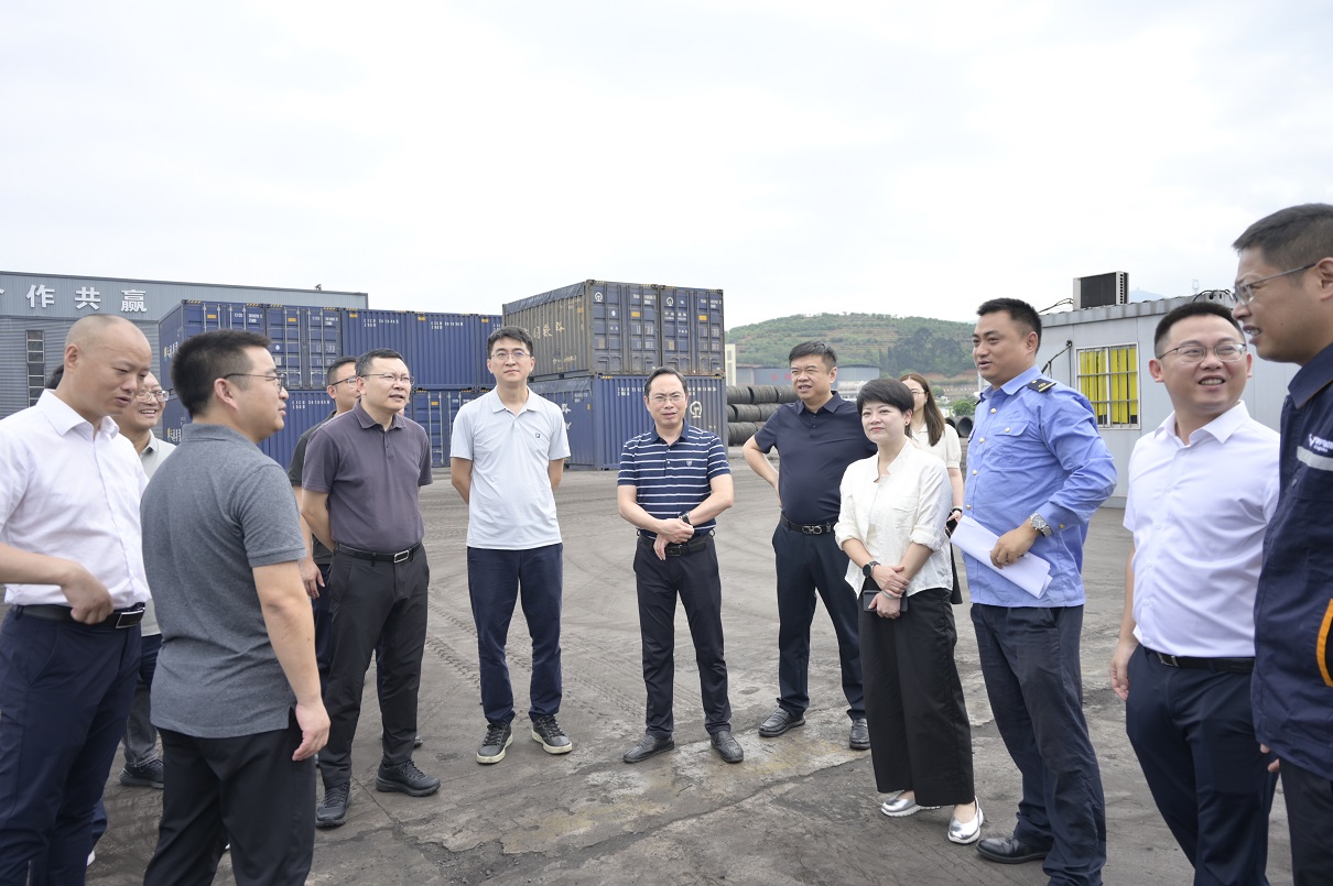 搶抓新機(jī)遇，謀求新合作，匯聚新動(dòng)能——內(nèi)江考察團(tuán)蒞臨通宇物流參觀交流(圖2)