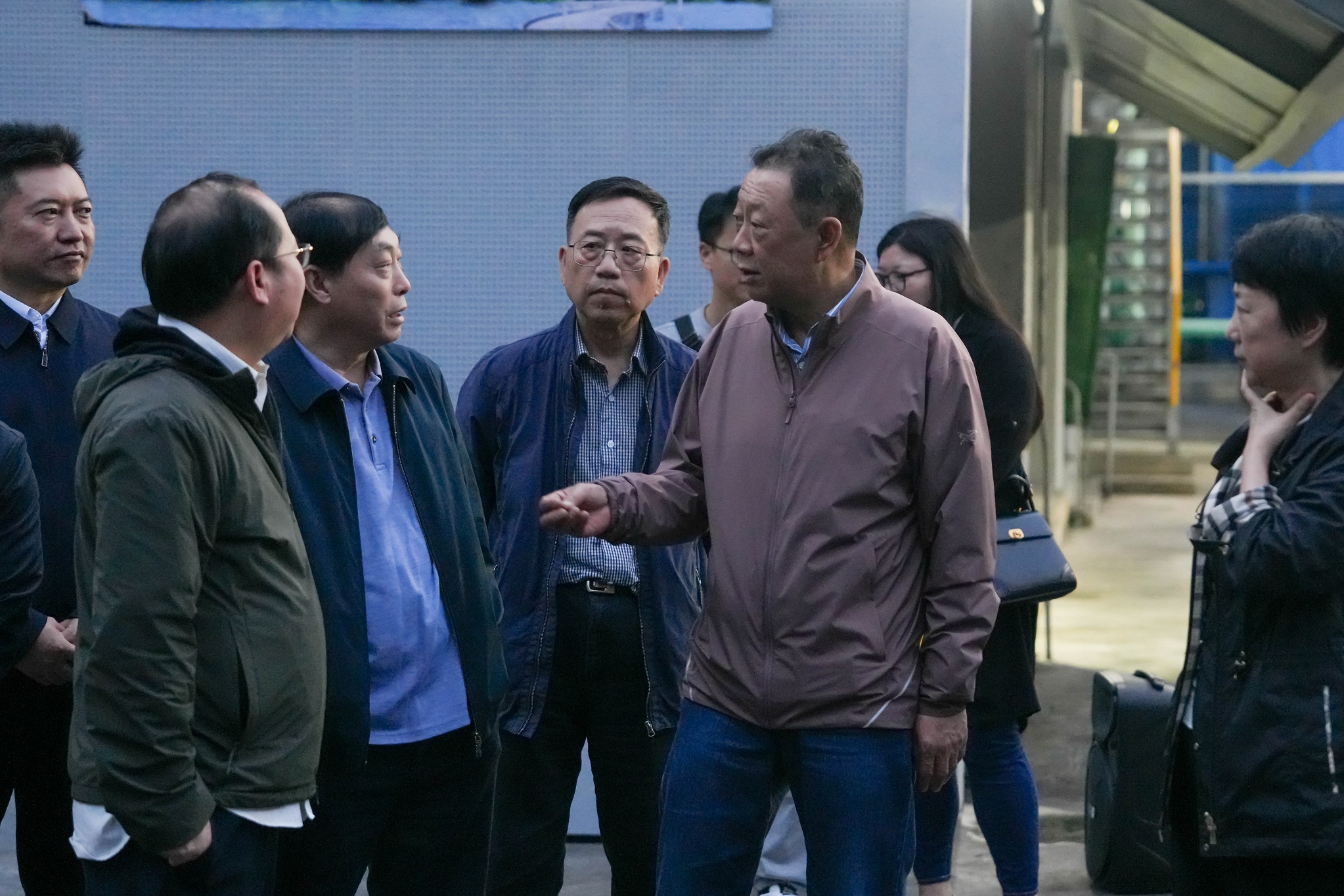 省高科協(xié)理事長(zhǎng)，省政協(xié)黨組原副書(shū)記、副主席曲木史哈一行到川威調(diào)研(圖3)