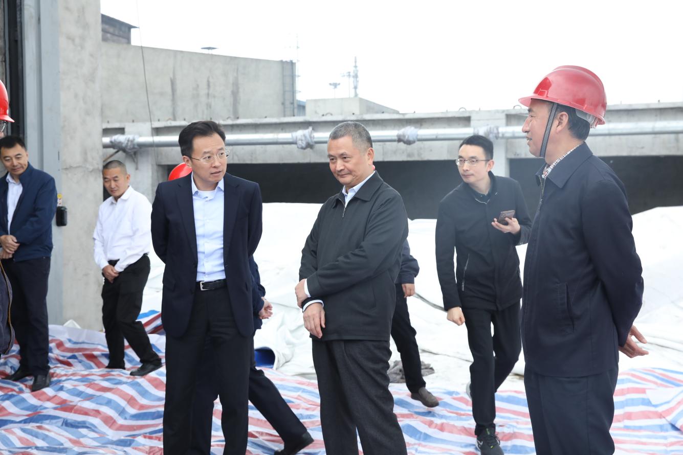 市人大常委會副主任曾云忠、市政府副市長畢勝到川威調(diào)研督導(dǎo)超低排放改造推進情況(圖4)