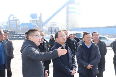 涼山州州委常委、西昌市市委書記馬輝視察通宇物流攀西（裝配建材）物流港