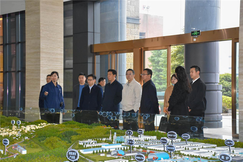 四川省省經(jīng)信廳楊健一行蒞威調(diào)研指導工作(圖1)