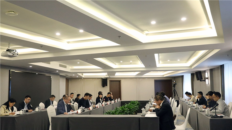 內(nèi)江市市長(zhǎng)鄭莉一行到川威集團(tuán)座談交流(圖1)