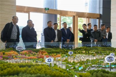 省成本調(diào)查監(jiān)審局局長(zhǎng)羅飛龍一行到川威連界基地調(diào)研